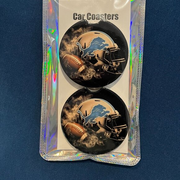 Handmade Lions Car coaster - Picture 1 of 1